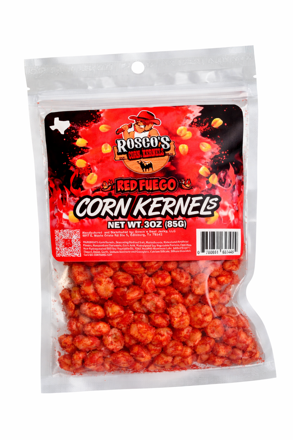 Red Fuego Corn Kernels
