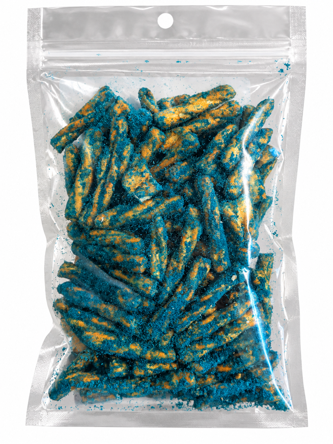 Blue Fuego Twisted Pretzels