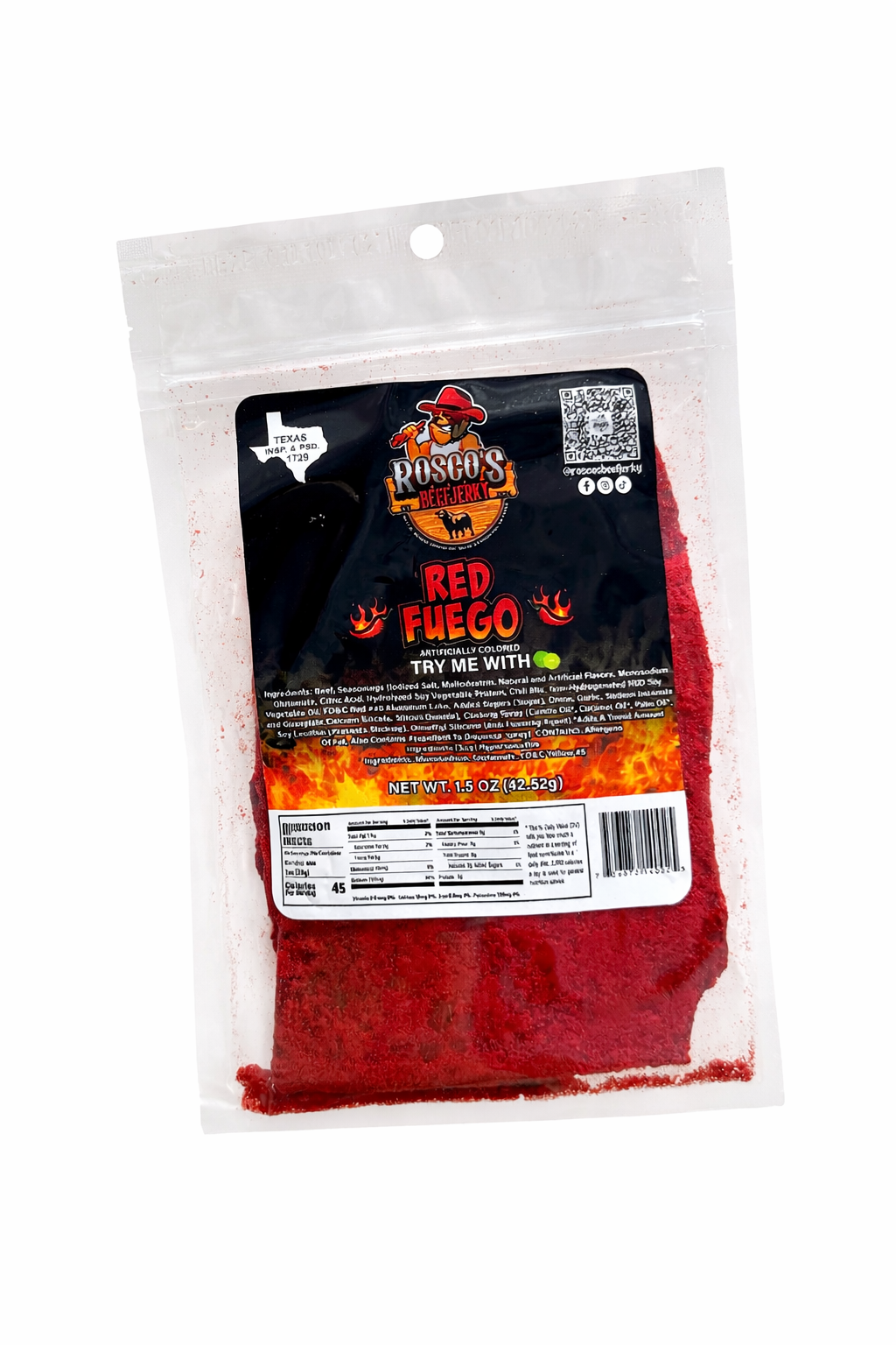 Red Fuego Beef Jerky